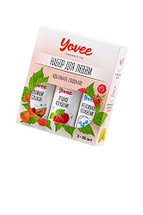 Набор гелей-смазок Yovee для любви (721008+721010+721052), вкус(клуб/дын+малин/мят)+увл(гиал),3х50мл