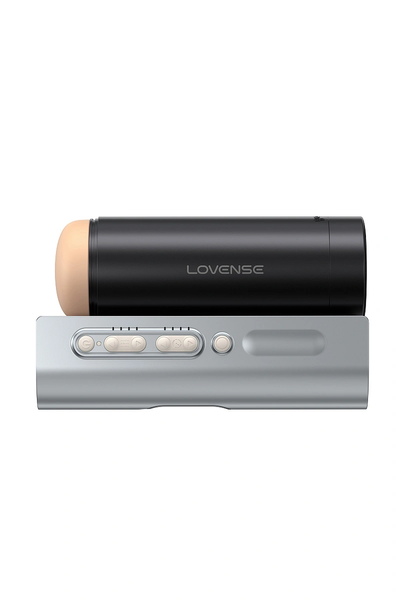 Мастурбатор нереалистичный LOVENSE Solace PRO, TPE, черный, 23,1 см