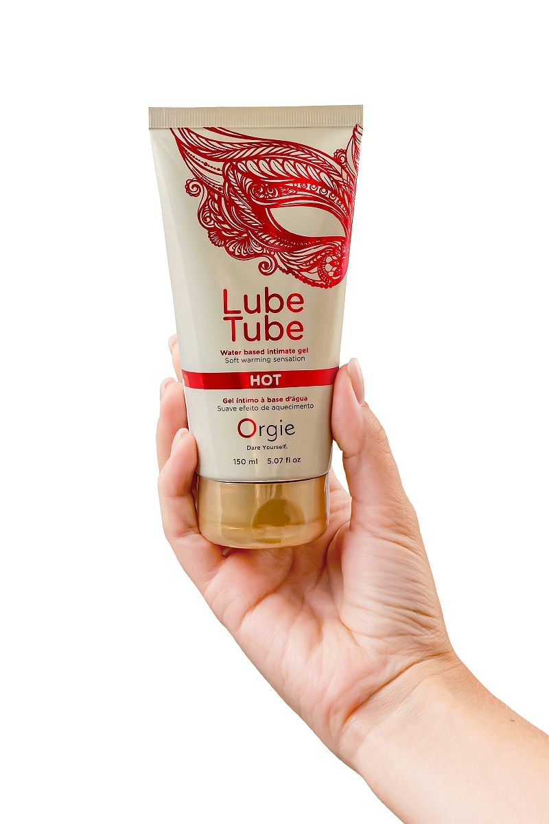 Интимный гель ORGIE LUBE TUBE HOT, водная основа, с разогревающим эффектом, 150 мл