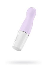 Мини вибратор на батареках OVO D3, силикон, розовый, 14 см