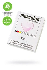 Презервативы masculan  Pur № 3 утонченные, 18,5 см, 5.3 см, 3 шт.