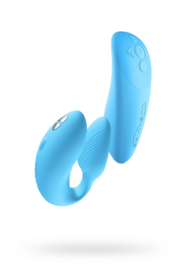 Вибратор WE-VIBE Chorus силикон, голубой, 11 см