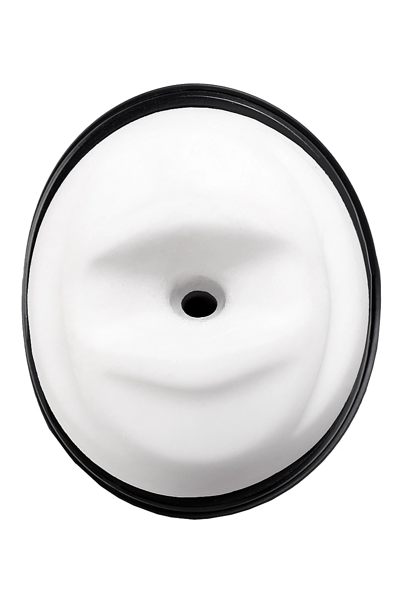 Мастурбатор нереалистичный Satisfyer Men One с регулировкой давления, силикон, чёрный, 25,5 см