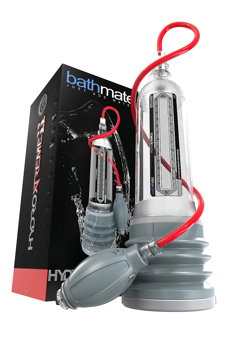 Гидропомпа Bathmate HYDROXTREME 11, ABS пластик, прозрачная, 36,5 см (аналог HYDROMAX XTREME X50)