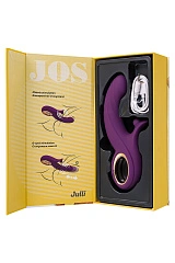 Виброкролик с функций Up&Down JOS Julli, силикон, фиолетовый, 20,5 см