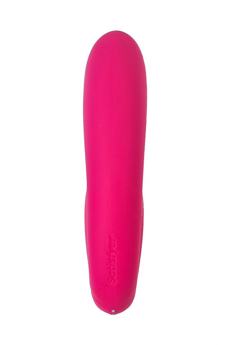 Вибратор Satisfyer Sunray Connect App, с вакуум-волновым стимулятором, силикон, розовый, 15 см