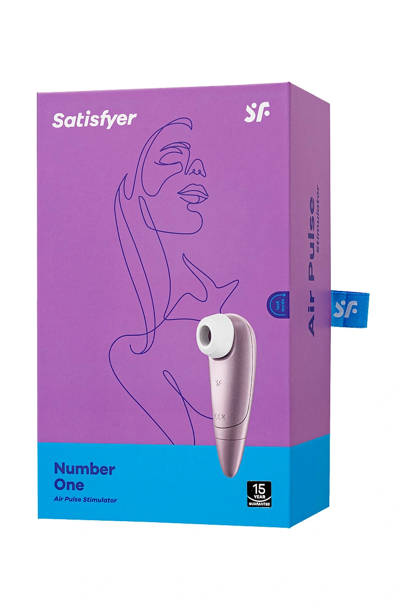 Вакуум-волновой стимулятор клитора Satisfyer Number One, розовый