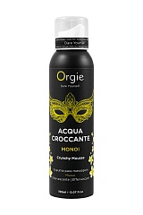 Шипучая пена для массажа Orgie Acqua Croccante Monoi, аромат масла моной, 150 мл