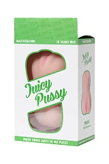 Мастурбатор реалистичный Juicy Pussy by TOYFA, Young, вагина, TPR, телесный, 14,5 см