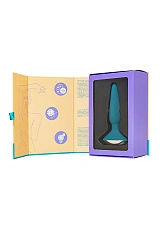 Анальная вибровтулка Satisfyer Plug-ilicious 1 Connect App, зеленая, 10 см