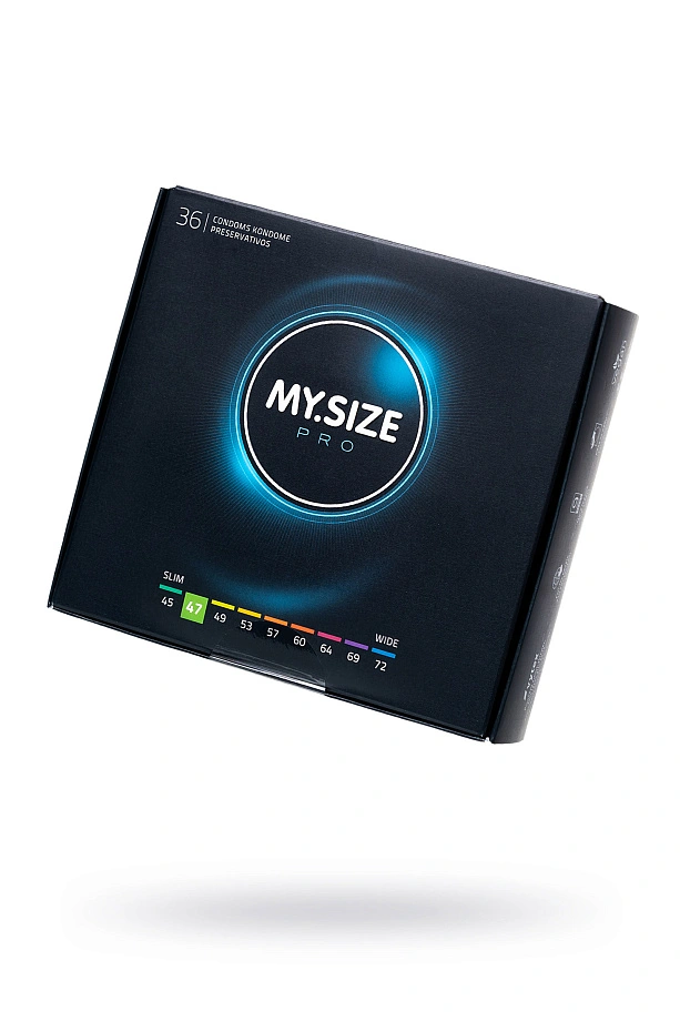 Презервативы My.Size, латекс, 16 см, 4,7 см, 36 шт.