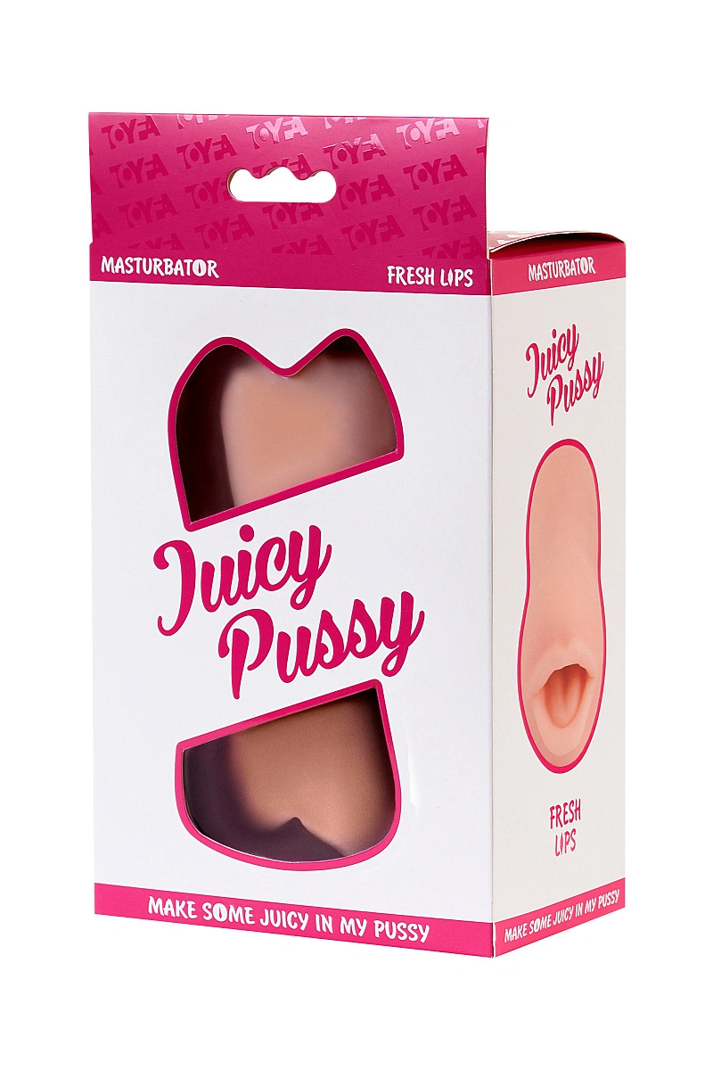 Мастурбатор реалистичный TOYFA Juicy Pussy Fresh Lips, рот, TPR, телесный, 14 см