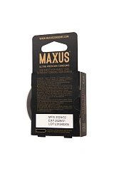 Презервативы Maxus Sensitive, ультратонкие, латекс, пластиковый кейс, 3 шт.