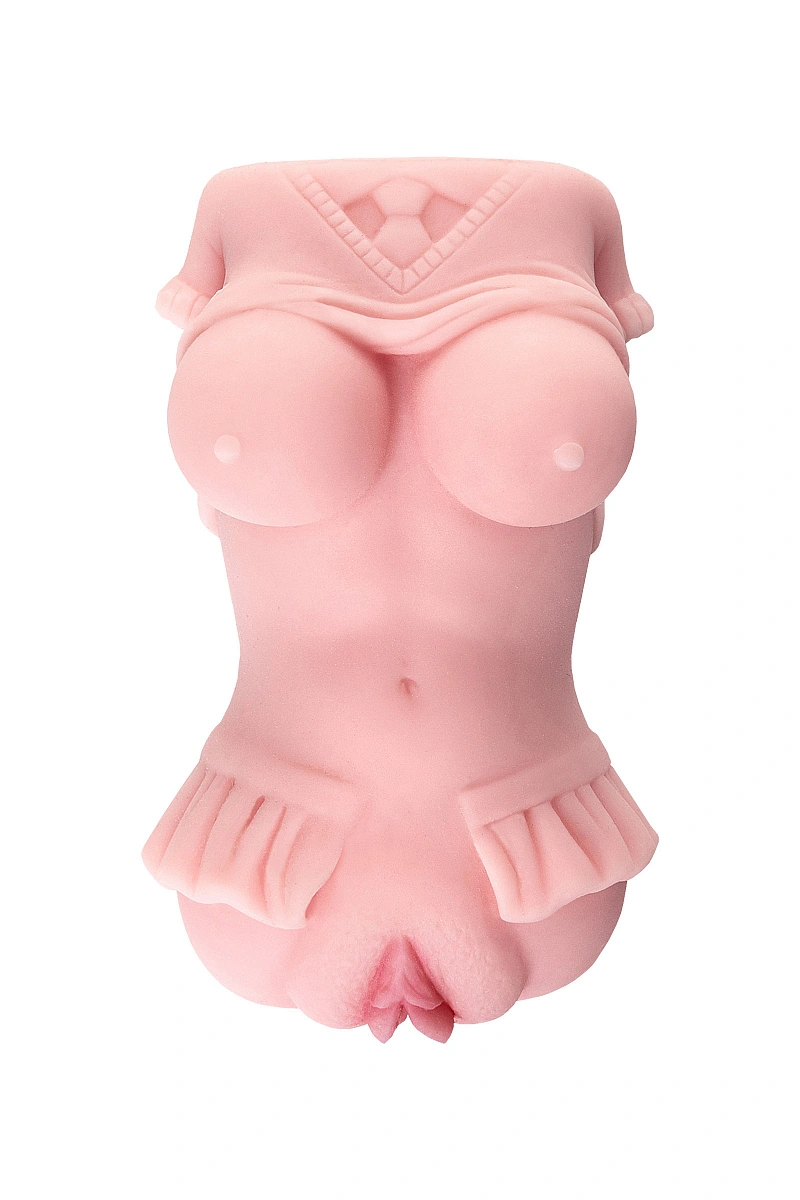 Мастурбатор реалистичный TOYFA Juicy Pussy Little flower, TPE, телесный, 11,5 см