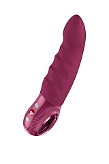 Пульсатор Fun Factory STRONIC Deep, силикон, бордовый, 21 см