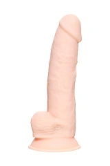 Фаллоимитатор RealStick Silicone Jake G, сайлекспан, телесный, 20,5 см