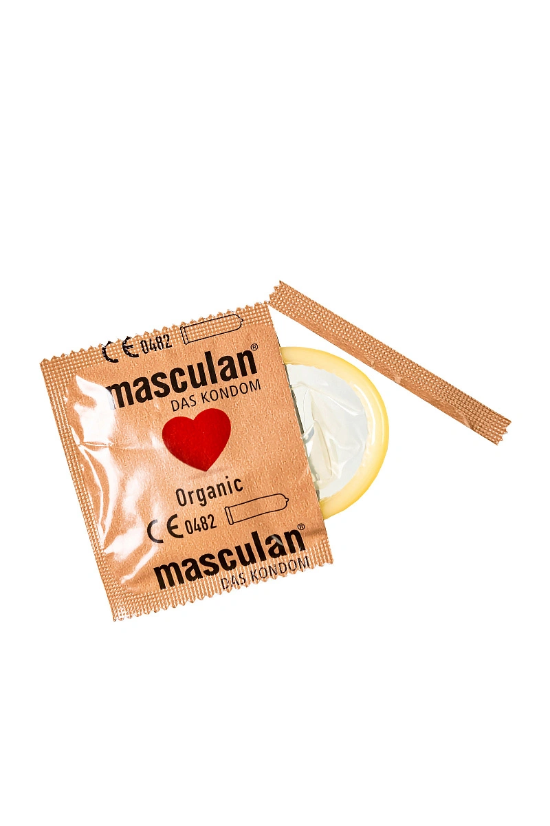 Презервативы masculan  ORGANIC № 3 утонченные, 18,5 см, 5.3 см, 3 шт.