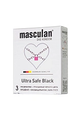 Презервативы Masculan, ultra 4, ультрапрочные, 19 см, 5,3 см, 3 шт. (Ultra Safe №3)