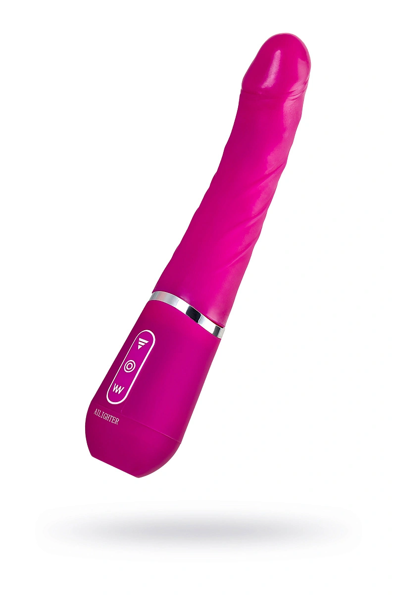 Нереалистичный вибратор Ailighter Smart Telescopic lover, TPE, розовый, 27,1 см.