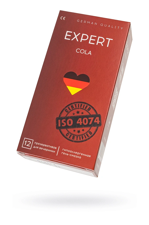 Презервативы EXPERT Cola Germany 12шт. (аромат Колы)