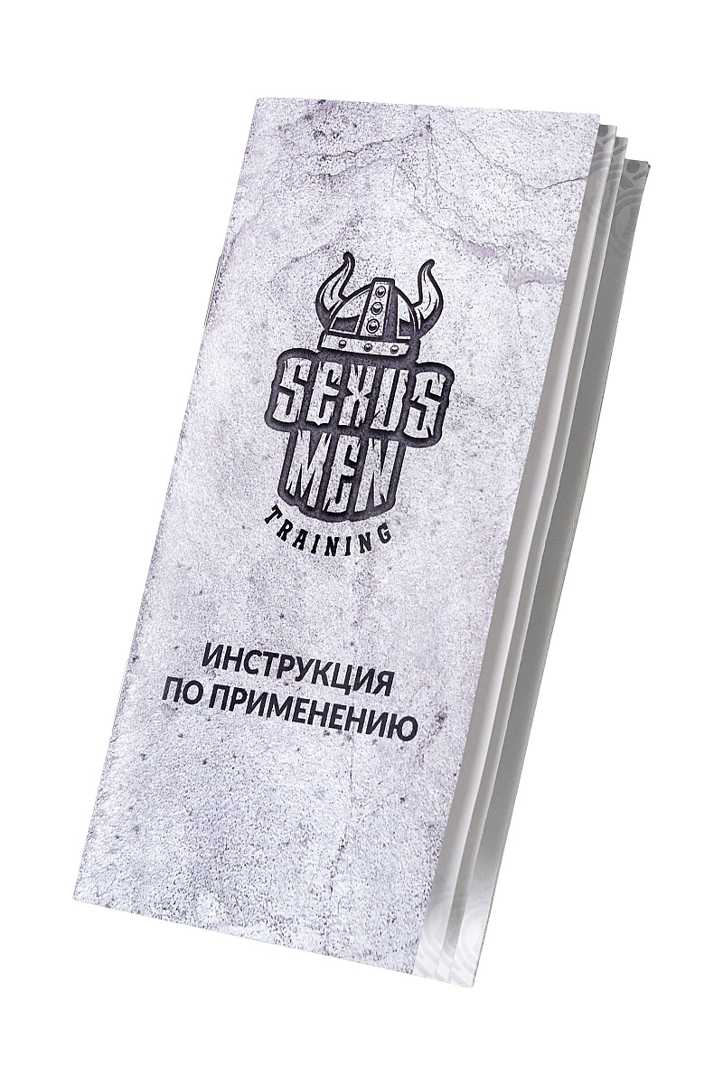 Механическая помпа Sexus Men Training Roald, ABS-пластик, прозрачный, 61 см