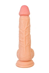 Реалистичный фаллоимитатор RealStick Nude Baz, PVC, телесный, 19 см