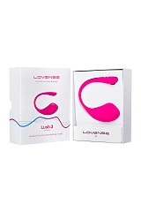 Виброяйцо LOVENSE Lush 3, силикон, розовый, 18 см