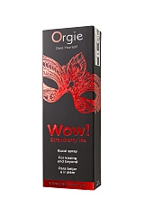 Оральный спрей с охлаждающим эффектом Orgie WOW! STRAWBERRY ICE Blowjob Spray, клубника, 10 мл