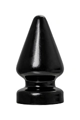Анальная втулка TOYFA POPO Pleasure Draco β, PVC, черная, 21 см, Ø 11,5 см