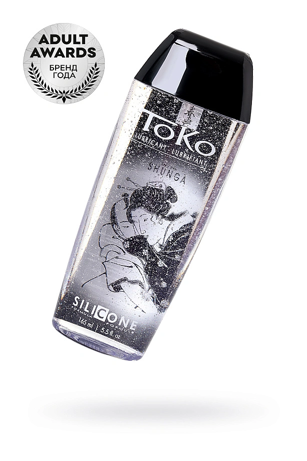 Интимный гель Shunga Toko Silicone на силиконовой основе, длительное скольжение, 165 мл