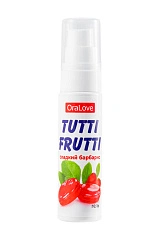 Съедобная гель-смазка TUTTI-FRUTTI для орального секса сладкий барбарис 30г