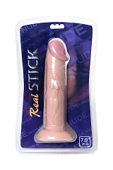 Реалистичный фаллоимитатор RealStick Nude, PVC, телесный, 23 см