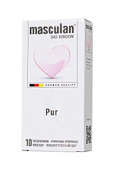 Презервативы masculan  Pur № 10 утонченные, 18,5 см, 5.3 см, 10 шт.