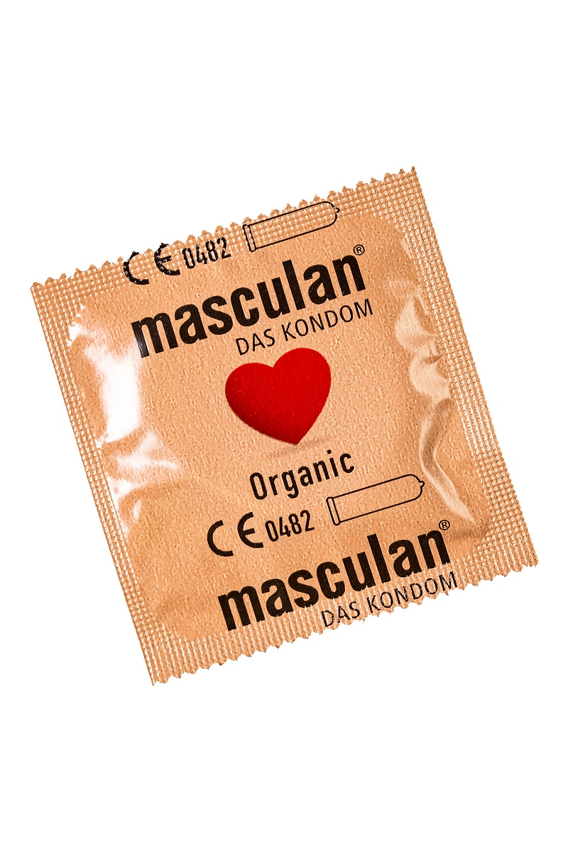 Презервативы masculan  ORGANIC № 3 утонченные, 18,5 см, 5.3 см, 3 шт.