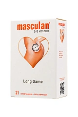 Презервативы Masculan, Ultra 3, продлевающие, 19 см, 5,3 см, 21 шт.