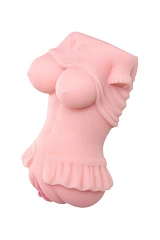 Мастурбатор реалистичный TOYFA Juicy Pussy Little flower, TPE, телесный, 11,5 см