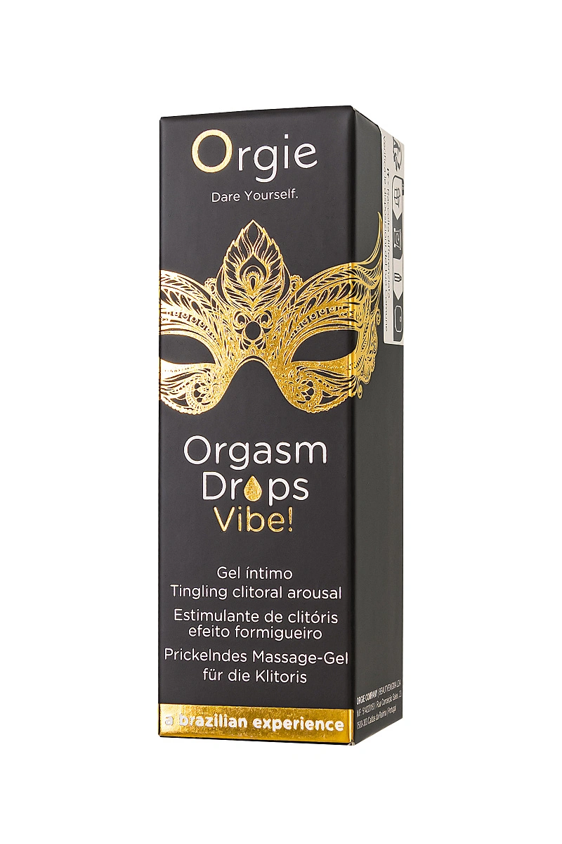 Интимный гель для клитора ORGIE Orgasm Drops Vibe!, 15 мл