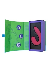 Вибратор Satisfyer Sunray Connect App, с вакуум-волновым стимулятором, силикон, розовый, 15 см