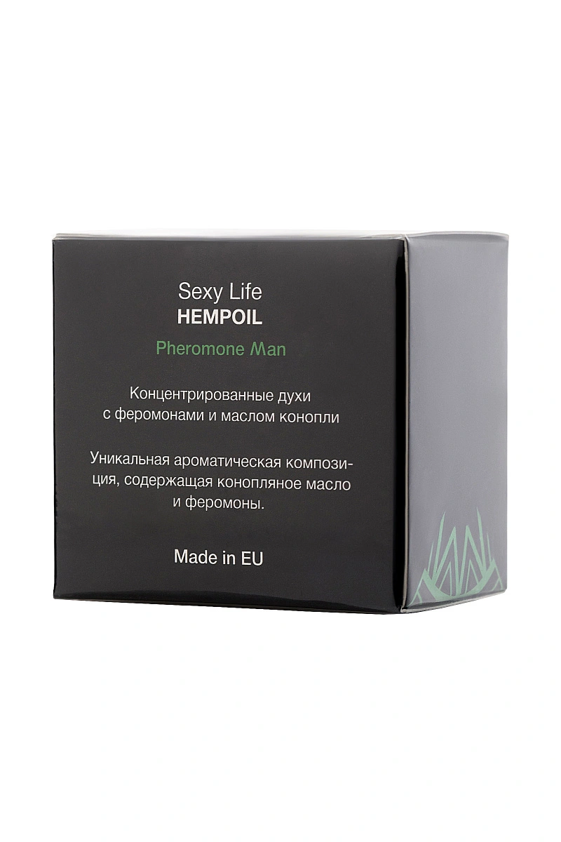 Ароматическое масло с феромонами Sexy Life мужские, Hemp Oil Pheromone 5 мл