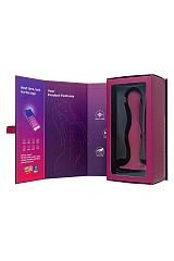 Фаллоимитатор Satisfyer Double Ball-R, силикон, красный, 18 см