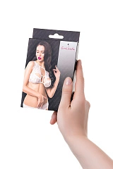 Бралетт кружевной Erolanta, белый (46-48)