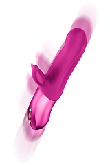 Пульсатор кролик Fun Factory BI STRONIC FUSION, силикон, пурпурный, 22 см