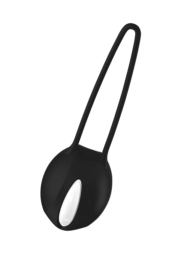 Шарик вагинальный Fun Factory SMARTBALL UNO, силикон, черный, 11 см