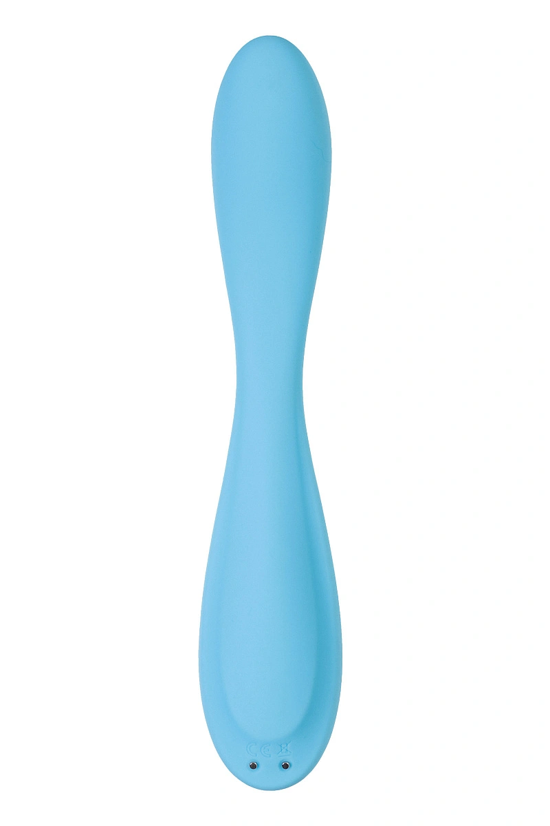 Стимулятор точки G с фиксацией формы Satisfyer G-Spot Flex 4+ Connect App, голубой, 19,5 см