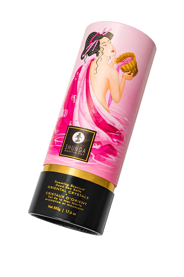 Соль мёртвого моря для ванны Shunga Oriental Crystals "Афродизия" 500гр