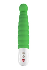 Вибратор Fun  Factory Patchy Pаul, силиконовый, зелёный, 21,7 см