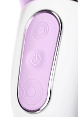 Нереалистичный вибратор Satisfyer Vibes Charming Smile, силикон, фиолетовый, 18,7 см.