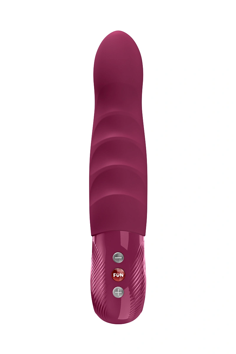 Пульсатор Fun Factory STRONIC Deep, силикон, бордовый, 21 см