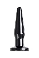 Анальная втулка TOYFA POPO Pleasure Gemini α, TPE, черная, 12,1 см