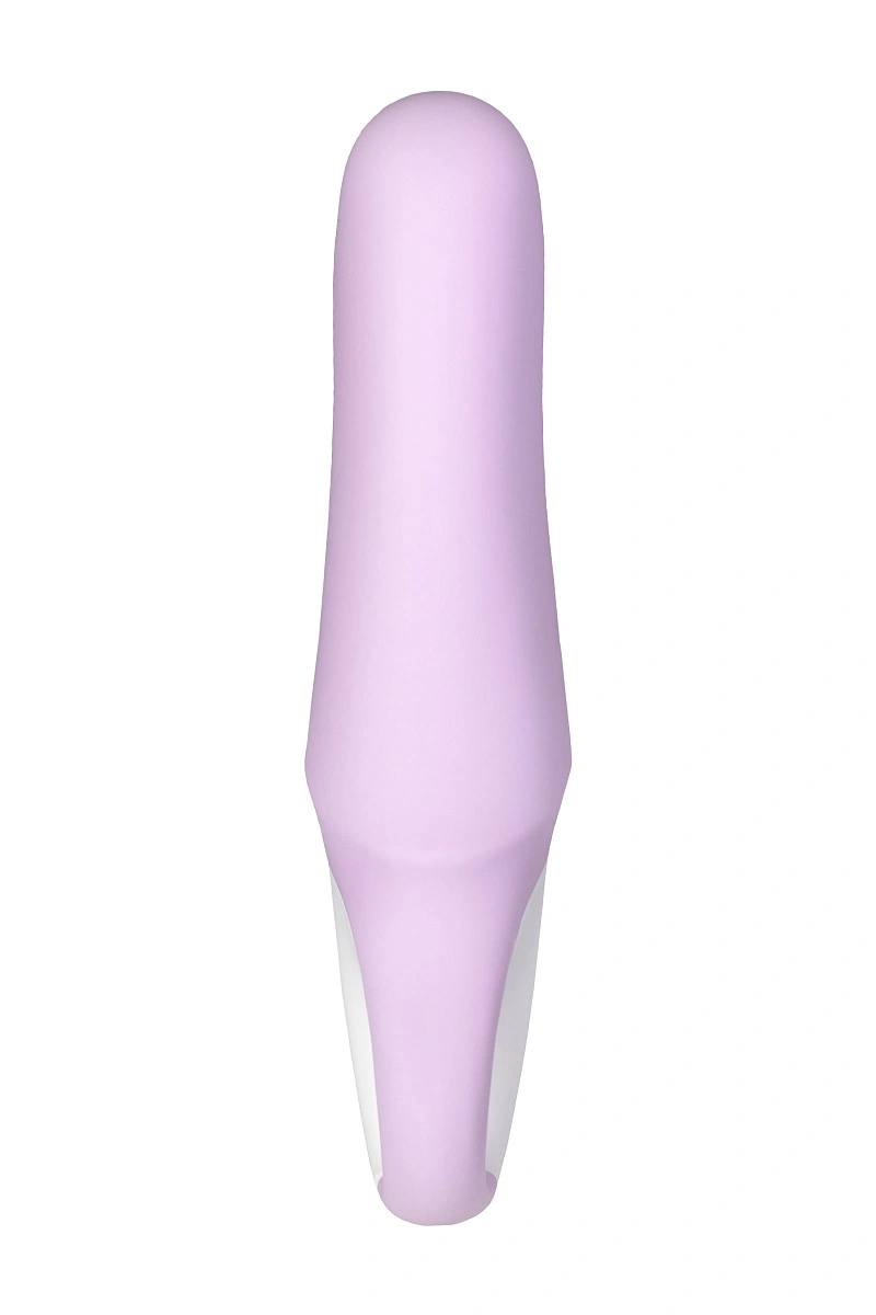 Нереалистичный вибратор Satisfyer Vibes Charming Smile, силикон, фиолетовый, 18,7 см.